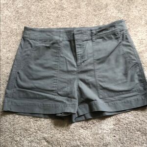 A New Day Gray High Waist Shorts Tailored Look